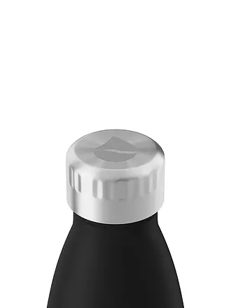 FLSK | Isolierflasche - Thermosflasche 0,5l Edelstahl Black | 